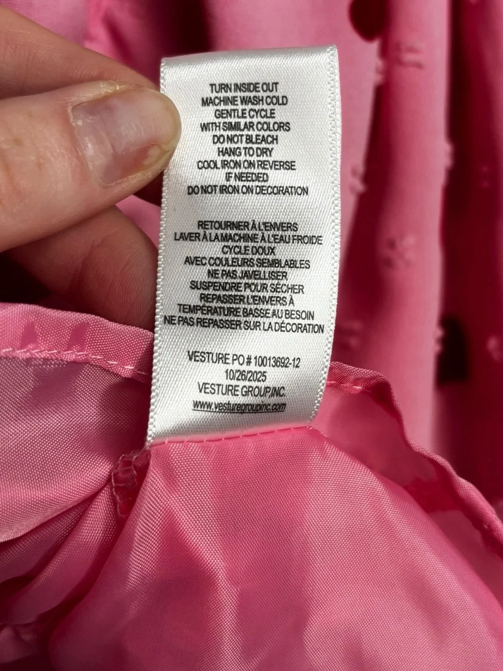 Lilt Girls Pink Red Heart Sleeveless Dress Valentines Dance Size 6